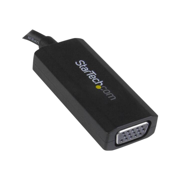 STARTECH.COM USB 3.0 auf VGA Adapter / Konverter - 1920x1200 - externer Videoadapter - 512 MB - Schwarz