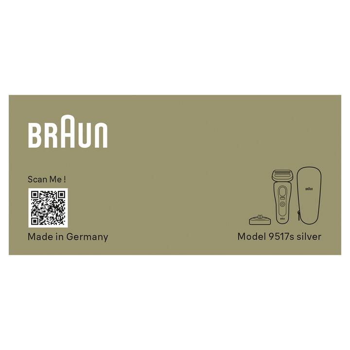 BRAUN Best Shave Series 9 - 9517s