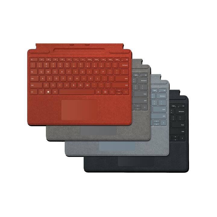 MICROSOFT Surface Pro Signature + Pen Type Cover (Surface Pro 8, Rouge)