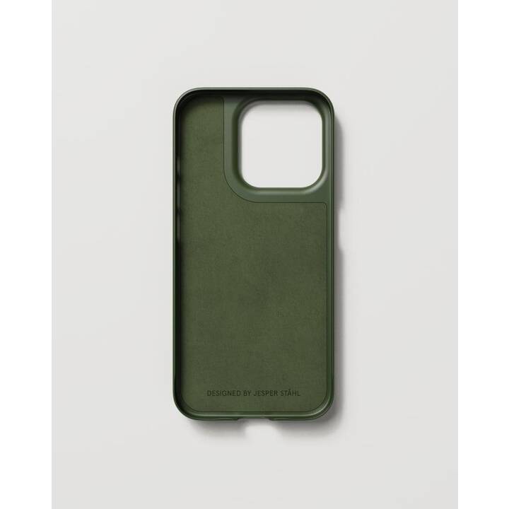 NUDIENT Backcover Thin (iPhone 15 Pro, Pine Green, Grün)
