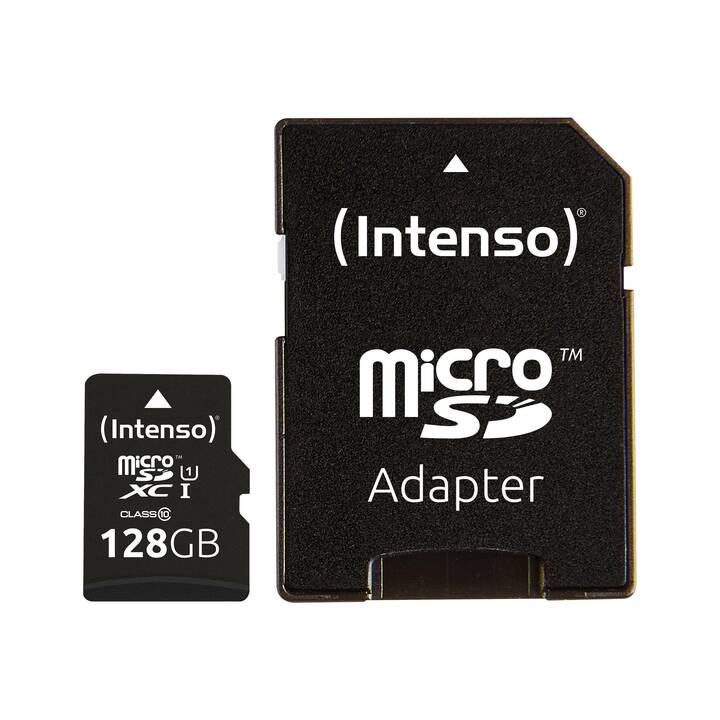INTENSO MicroSDXC 3423491 (Class 10, 128 GB, 45 MB/s)