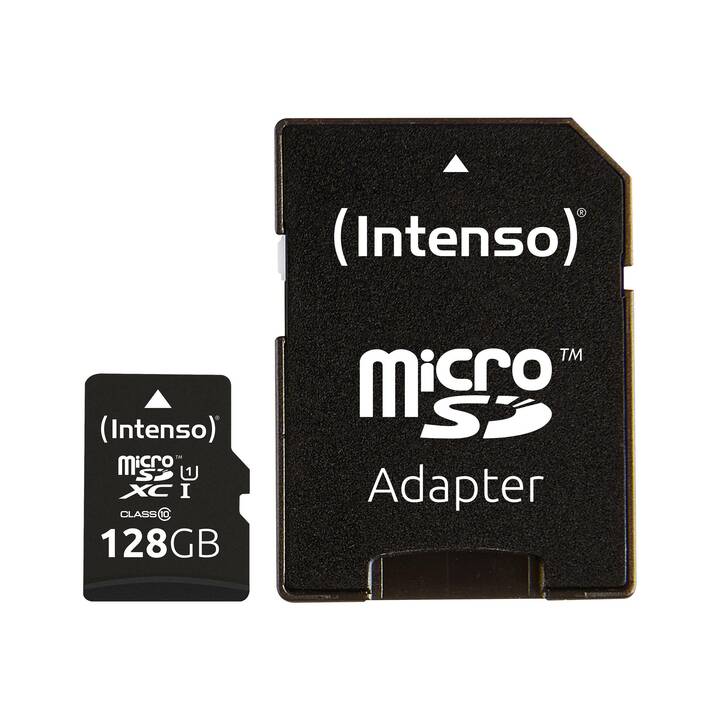 INTENSO MicroSDXC 3423491 (Class 10, 128 Go, 45 Mo/s)