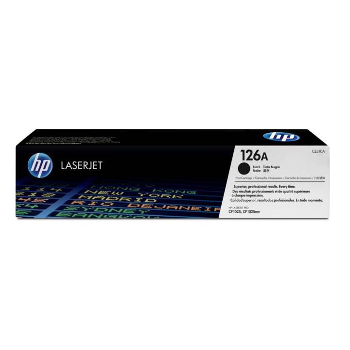 HP 126A (Cartouche individuelle, Noir)