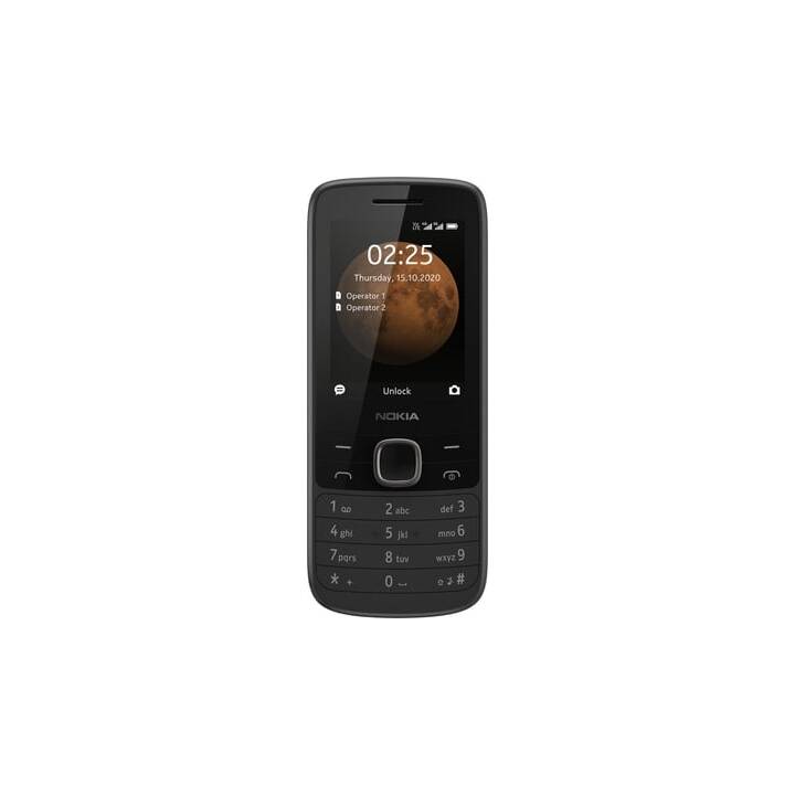 NOKIA 225 4G (64 MB, 2.4", 0.3 MP, Nero)