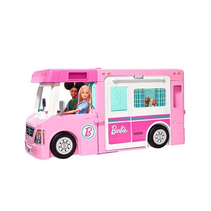 BARBIE Puppenwohnmobil (Mehrfarbig, Pink)