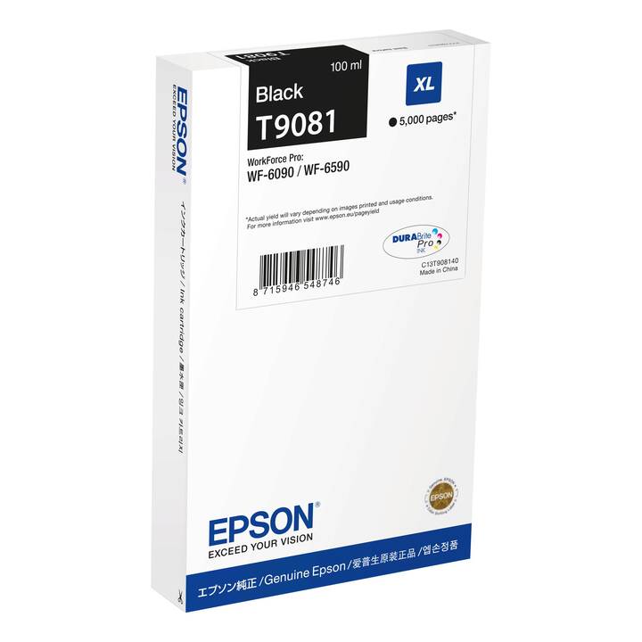 EPSON T9081 (Schwarz, 1 Stück)