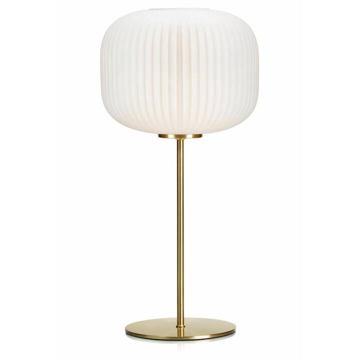 MARKSLÖJD Lampe de table Sober 1L (Laiton, Blanc)