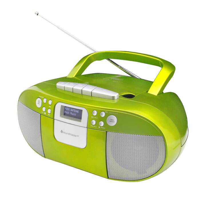 SOUNDMASTER SCD7800GR Boombox (Verde)