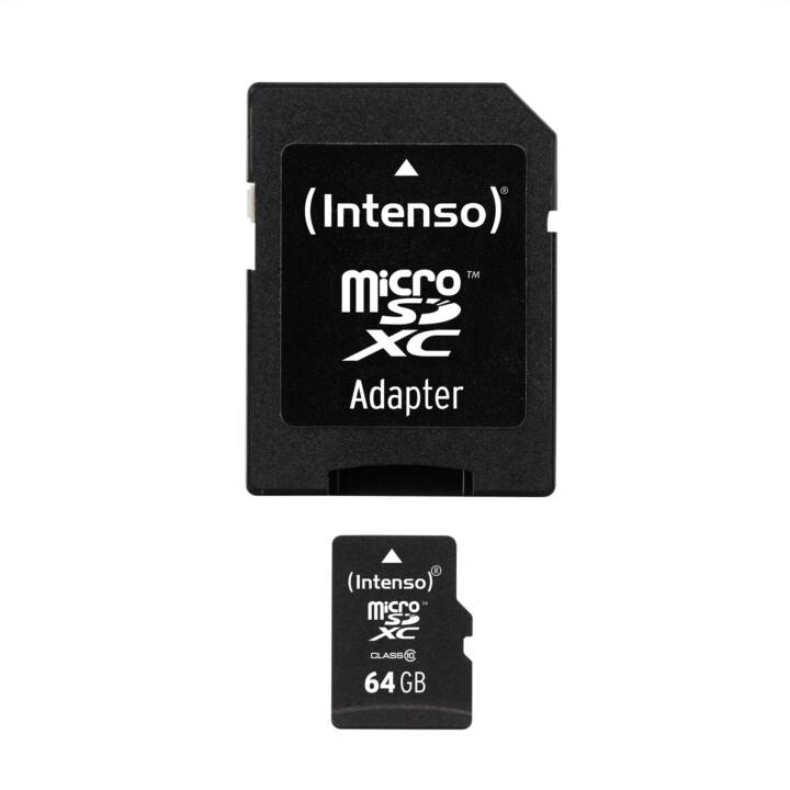 INTENSO MicroSDXC 3413490 (Class 10, 64 GB, 20 MB/s)