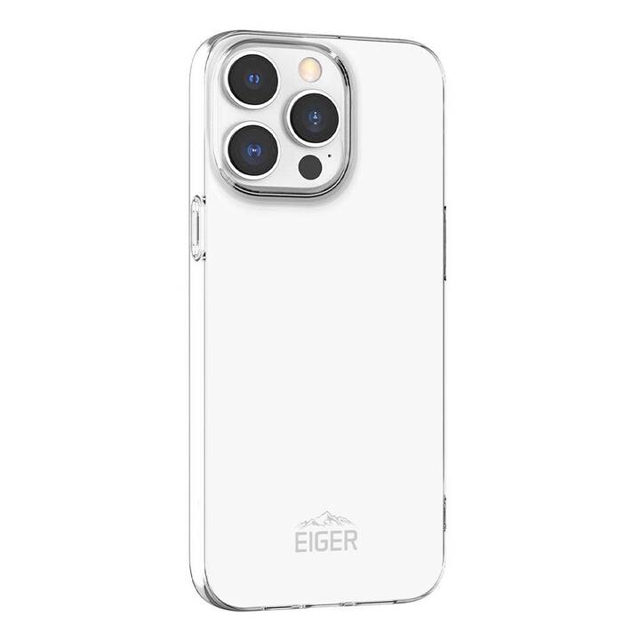 EIGER Backcover Grip (iPhone 15 Pro Max, Transparente)