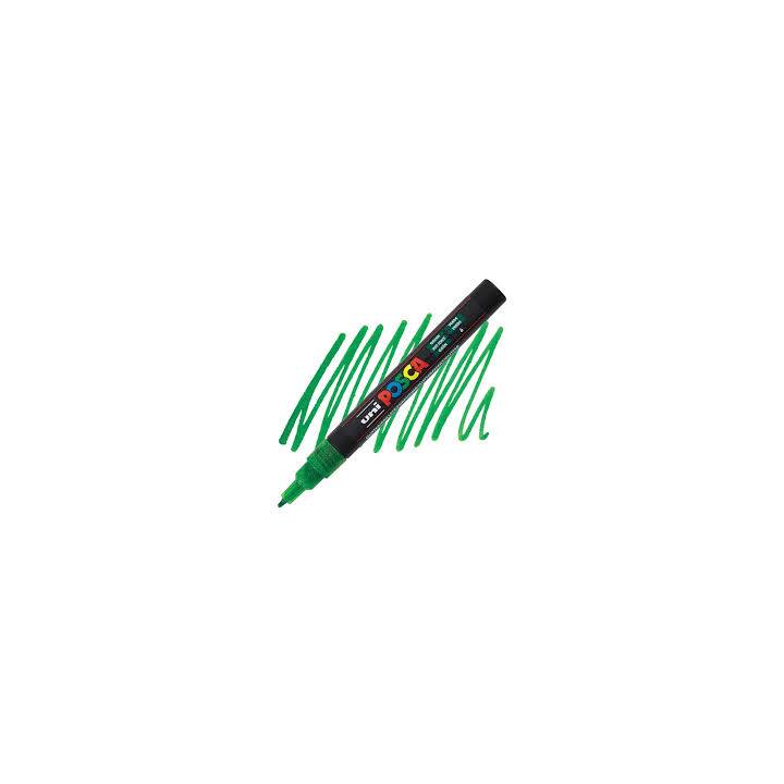 UNI-BALL Flipchart Marker (Grün, 1 Stück)
