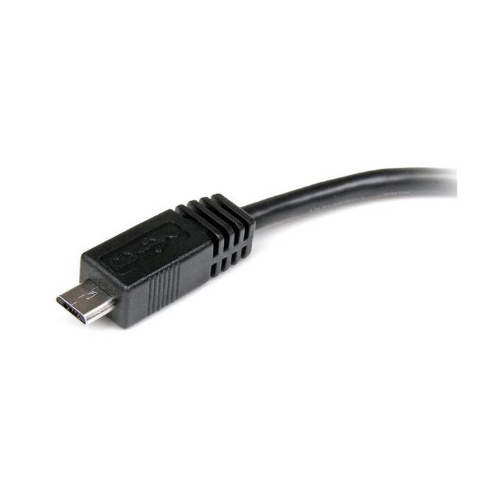 STARTECH.COM Micro USB auf Mini USB-Adapterkabel 15cm