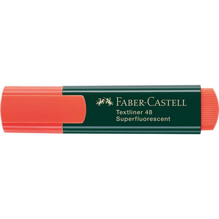 FABER-CASTELL Textmarker (Orange, 1 Stück)