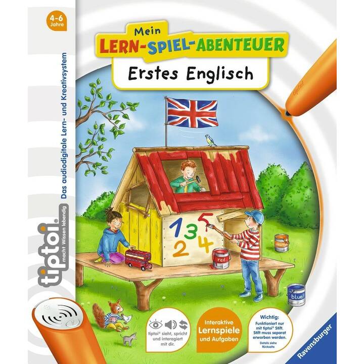TIPTOI Mein Lern-Spiel-Abenteuer Erstes Englisch Lernbuch (DE)
