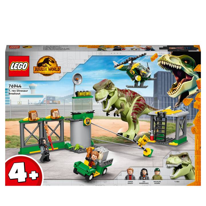 LEGO Jurassic World L’évasion du T. rex (76944)