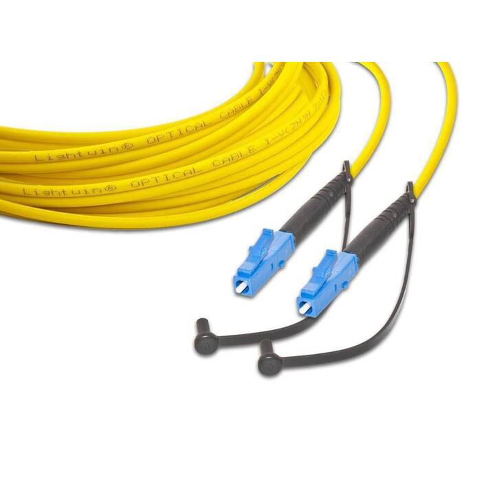 LIGHTWIN Câble réseau (LC Single-Modus, LC Single-Modus, 20 m)