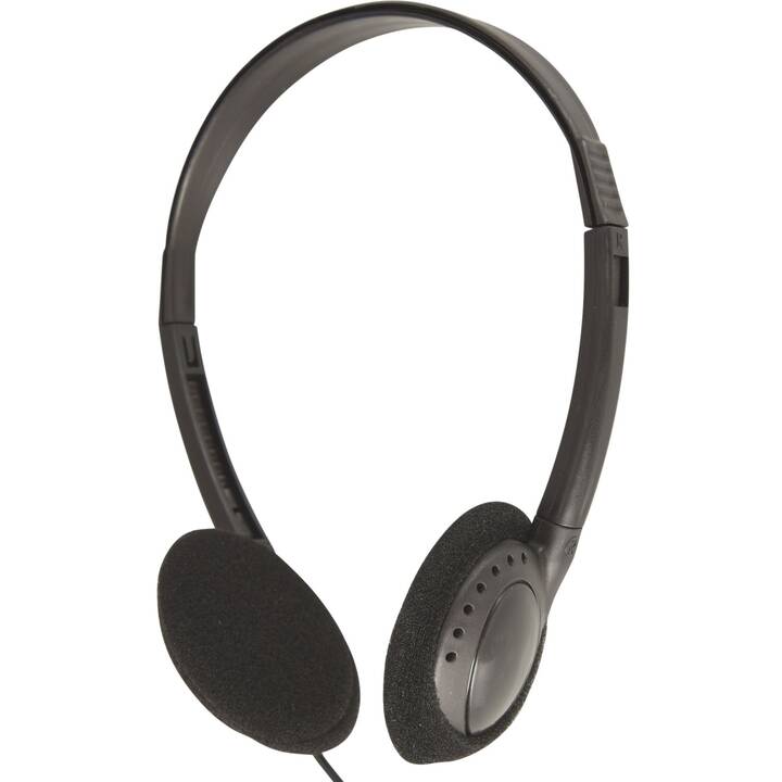 SANDBERG Casque micro de bureau 825-26 (On-Ear, Câble, Noir)