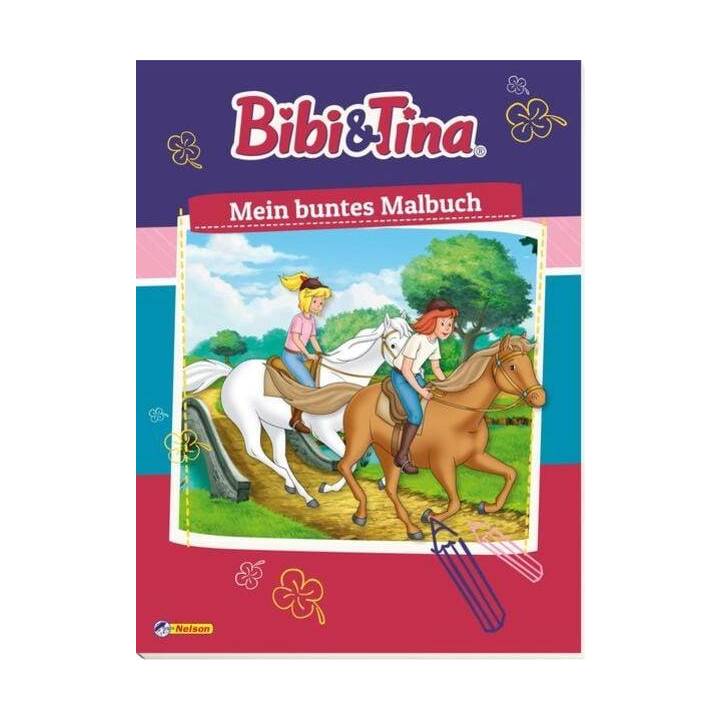 Bibi und Tina: Mein buntes Malbuch