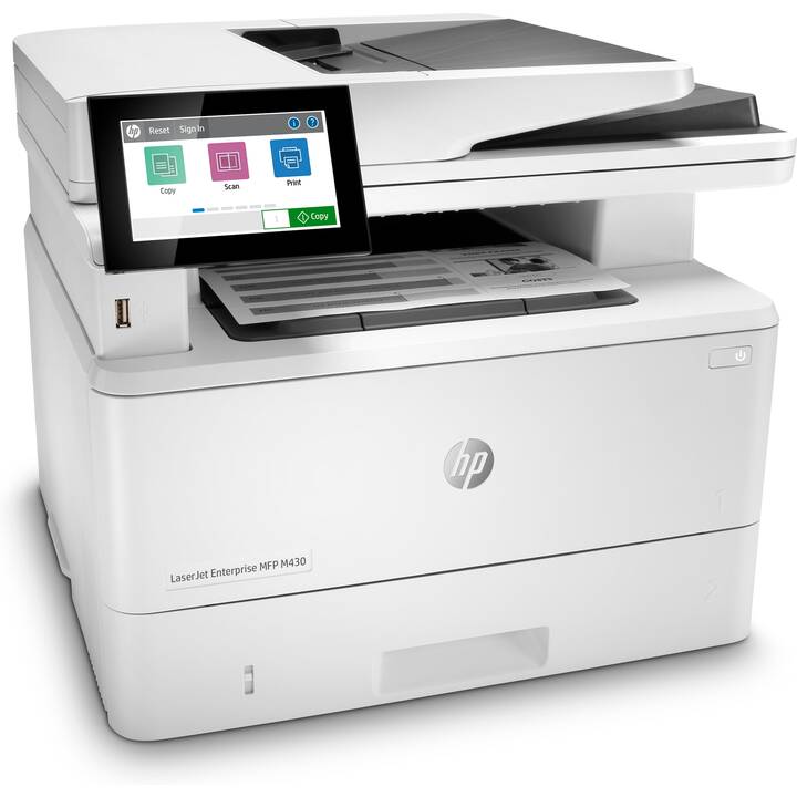 HP LaserJet Enterprise MFP M430f (Laserdrucker, Schwarz-Weiss, USB)