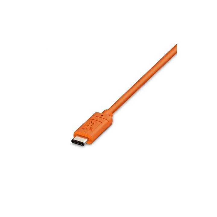 LACIE Rugged (USB Typ-C, 4 TB, Orange, Silber)