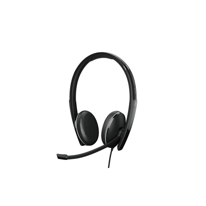 EPOS Office Headset Adapt 165 II (On-Ear, Kabel, Schwarz)