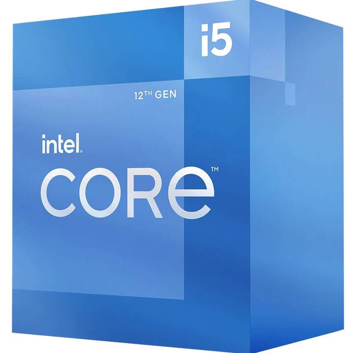 CPU Intel Corei5-12400 INTEL Core i5-12400 (LGA 1700, 2.5 GHz, 6 Core) - Interdiscount