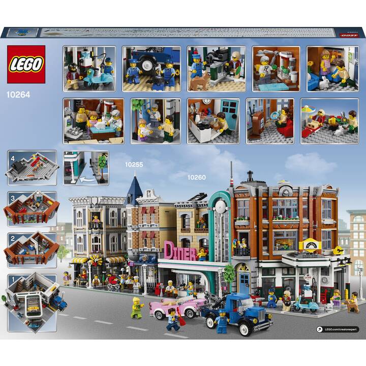 LEGO Creator Expert Le garage du coin (10264, Difficile à trouver)