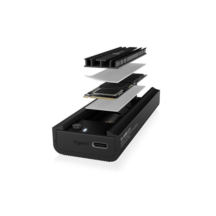 ICY BOX Dockingstation (SATA-III, PCI Express, USB Typ-C, USB Typ-A)