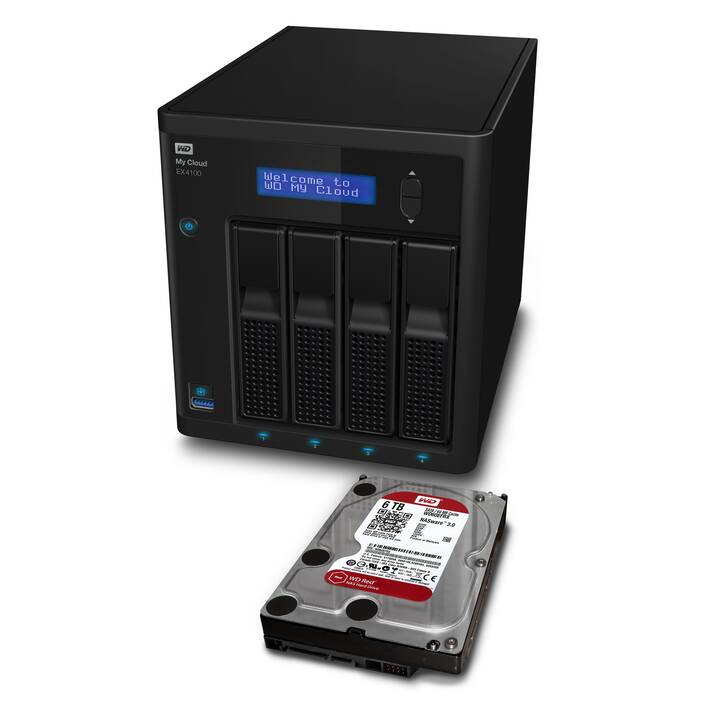 WD My Cloud EX4100 (4 x 6 To)