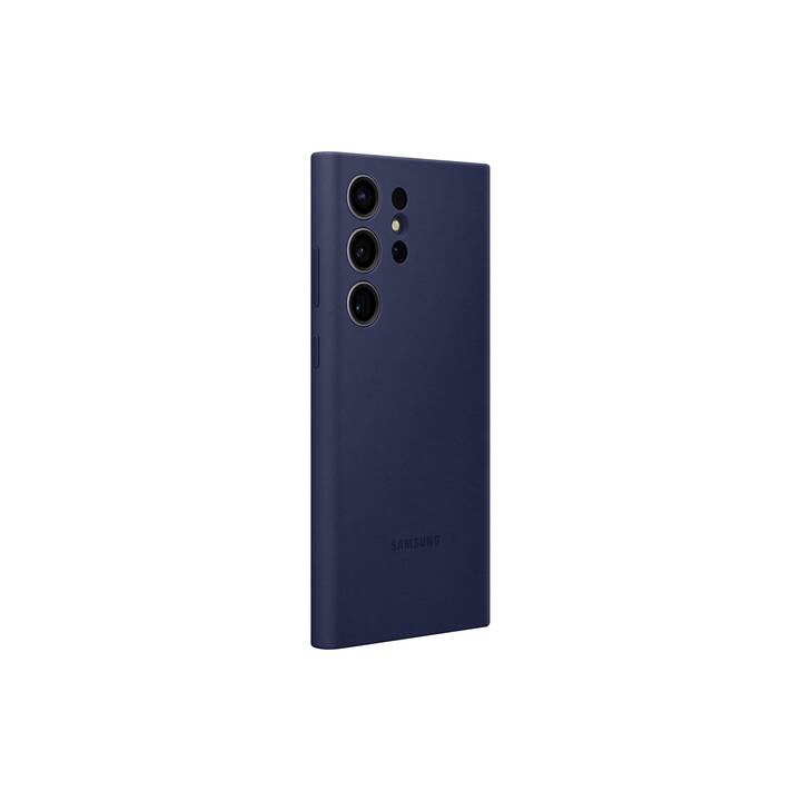 SAMSUNG Backcover Silicon (Galaxy S23 Ultra, Navy Blue)