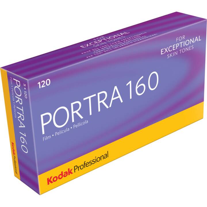 KODAK 120 - Professional Portra 160 - 5x Analogfilm (6 cm)