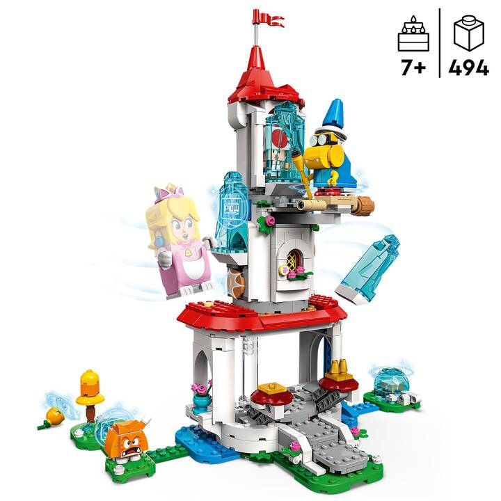 LEGO Super Mario Ensemble d’extension - La Tour gelée et le costume de Peach chat (71407)