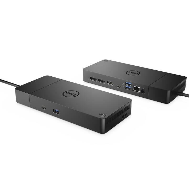 DELL Stazione d'aggancio (HDMI Tipo A, 2 x DisplayPort, USB 3.2 Typ-C, 3 x USB 3.2 Typ-A, 2 x USB 3.1 di tipo C, RJ-45 (LAN))