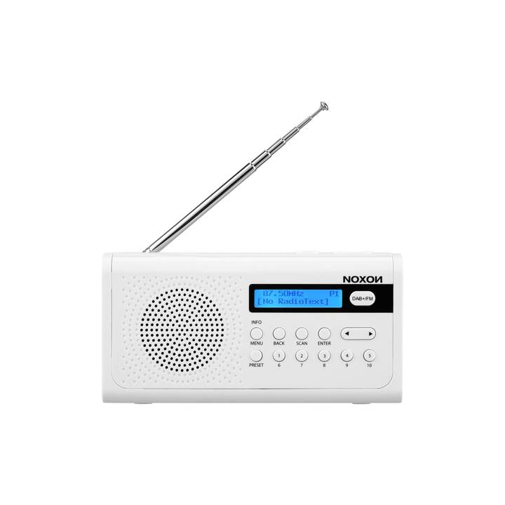 NOXON Rigi Radios numériques (Blanc)