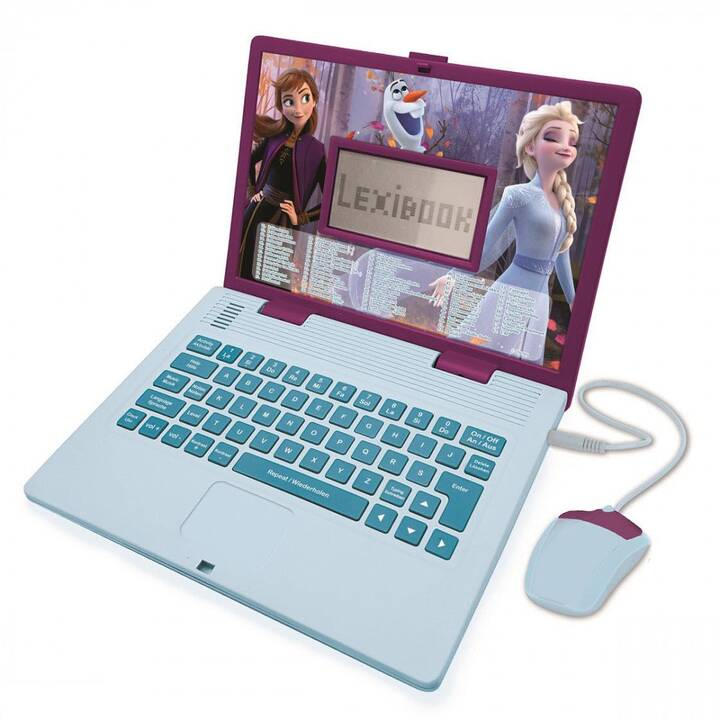 LEXIBOOK Ordinateur portable pour enfants Disney Frozen 2 (DE, EN)