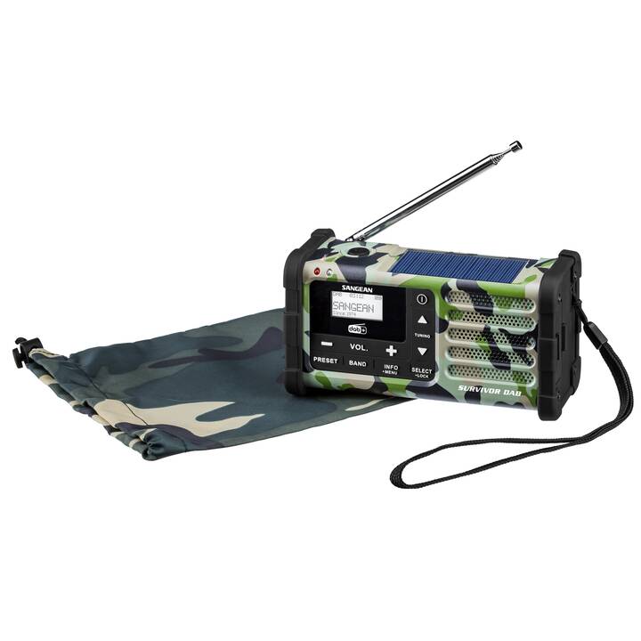 SANGEAN ELECTRONICS MMR-88 Radios numériques (Camouflage)