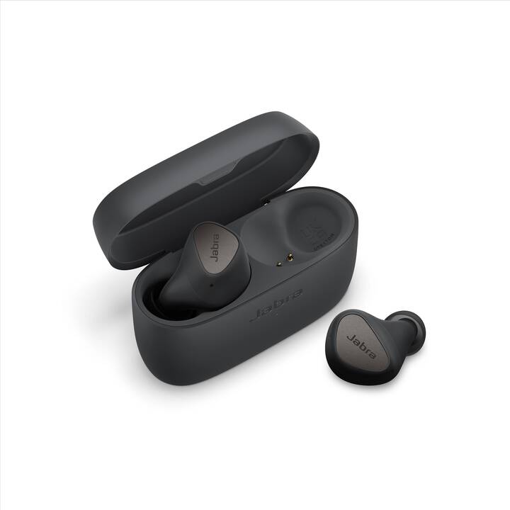 JABRA Elite 4 (ANC, Bluetooth 5.2, Grigio scuro)