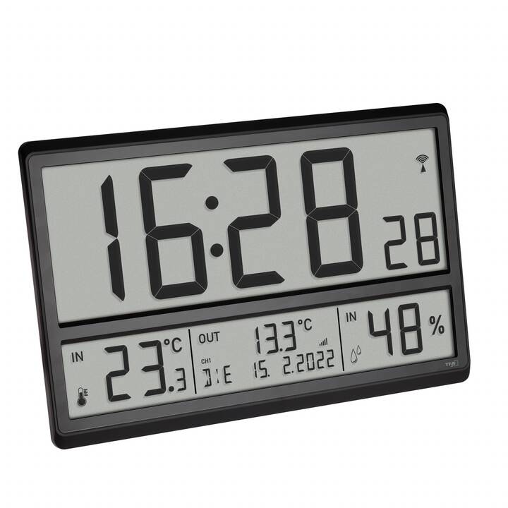 TFA Orologio da parete (Digitale, 36 cm)