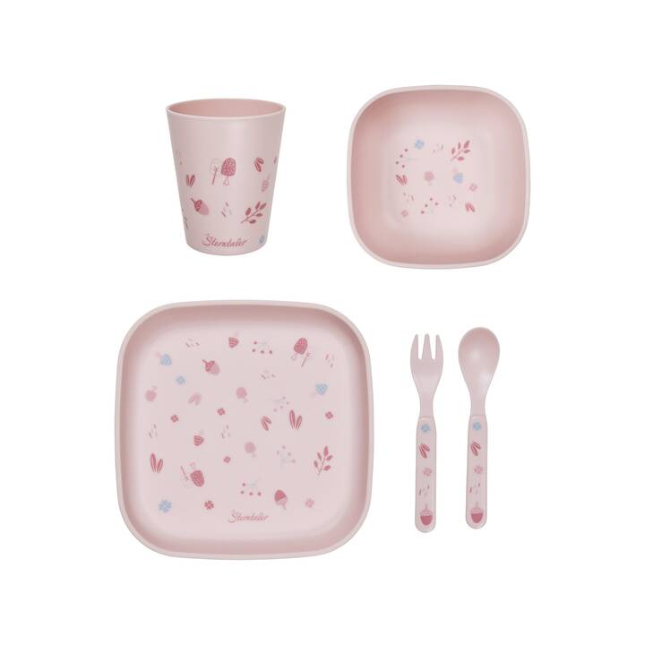 STERNTALER Kindergeschirr-Set Hanni (Hase, 5 Stück)