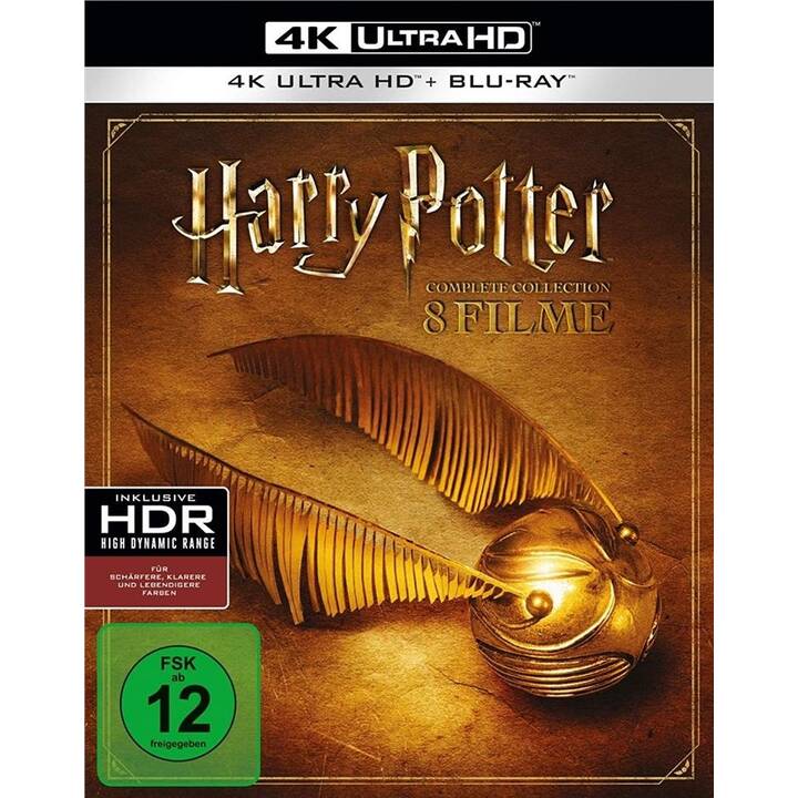 Harry Potter 1-7 - Complete Collection (4K Ultra HD, EN, DE)