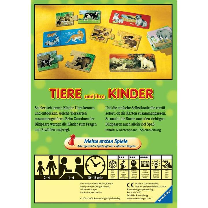 RAVENSBURGER Tiere und ihre Kinder (Deutsch)