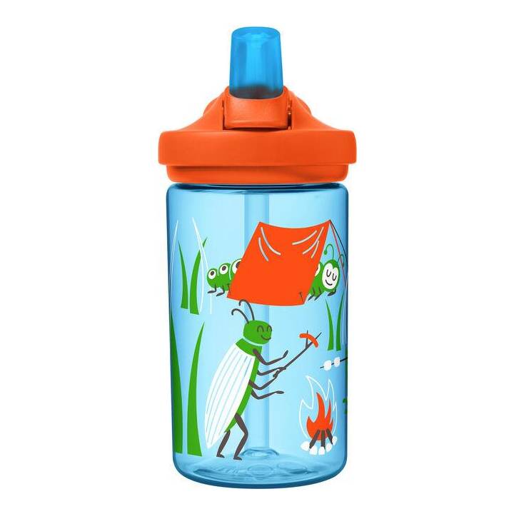 CAMELBAK Kindertrinkflasche Eddy+ (0.4 l, Orange, Grün, Blau, Mehrfarbig)