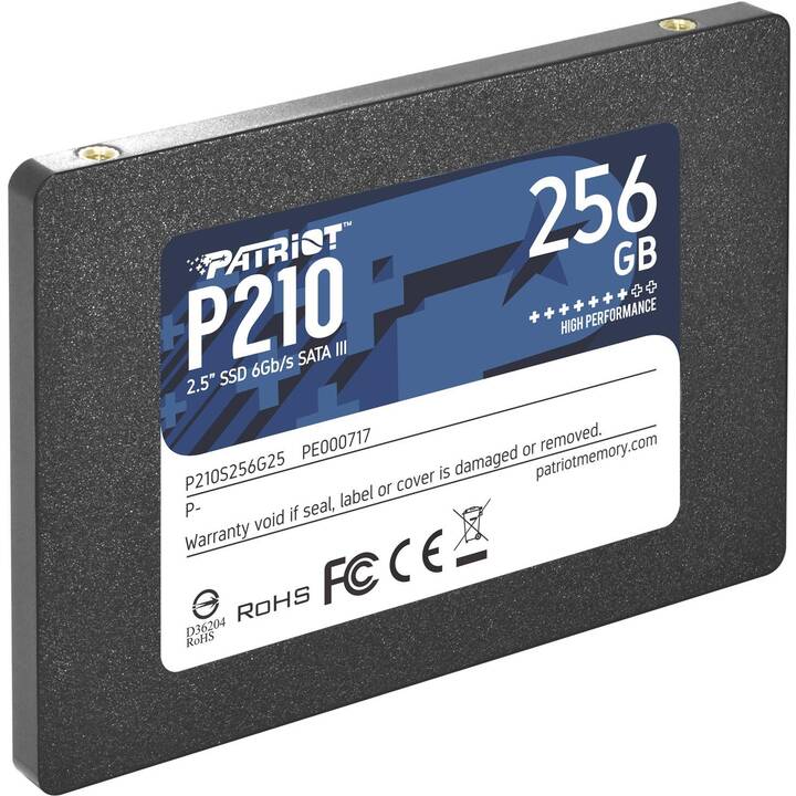 PATRIOT MEMORY P210 2.5" Serial A (SATA-II, 256 GB)