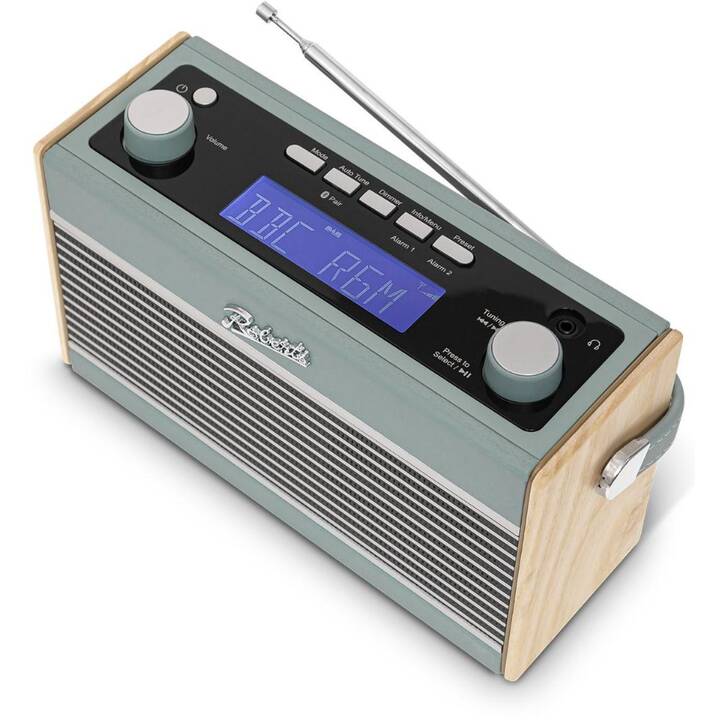 ROBERTS RADIO Rambler BT Stereo Digitalradio (Pastellblau, Hellbraun)