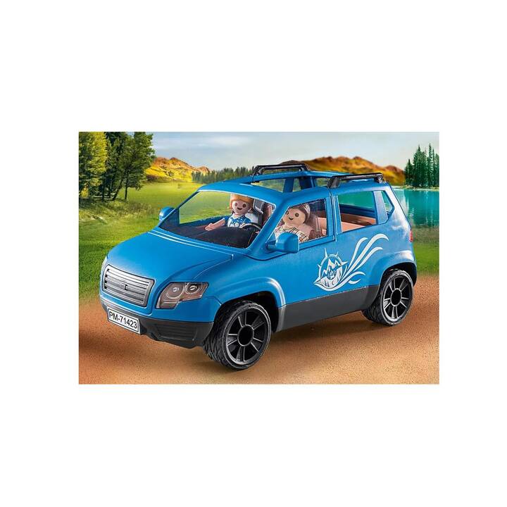 PLAYMOBIL Family Fun Roulotte avec voiture (71423)