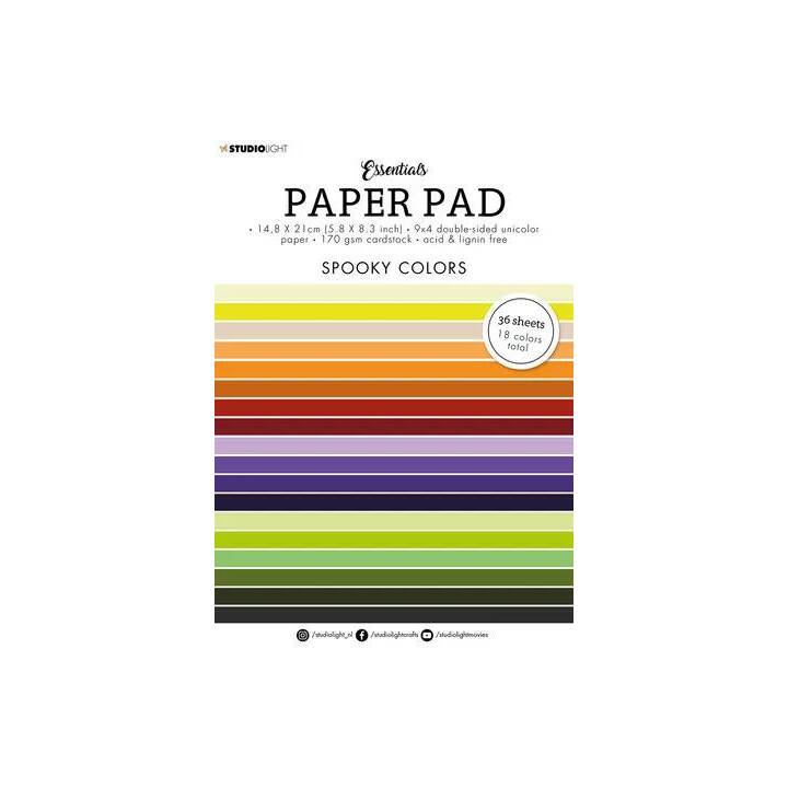 SIZZIX Papier kraft (Multicolore, A4, 36 pièce)