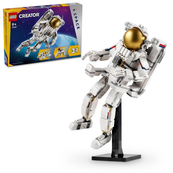 LEGO Creator 3-in-1 L’astronaute dans l’espace (31152)