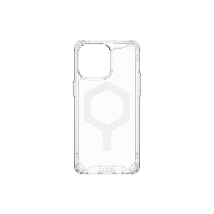 URBAN ARMOR GEAR Backcover (iPhone 15 Pro Max, Transparent, Blanc)