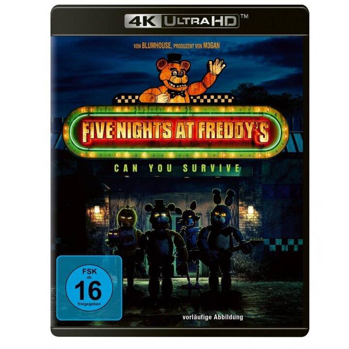 Five Nights at Freddy's (4K Ultra HD, DE, EN)