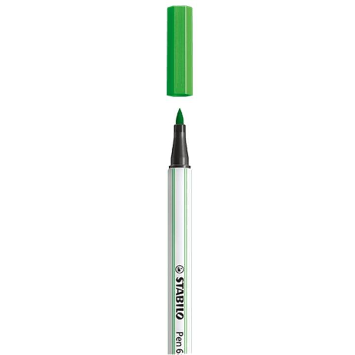 STABILO 68 brush Pennarello (Verde chiaro, 1 pezzo)